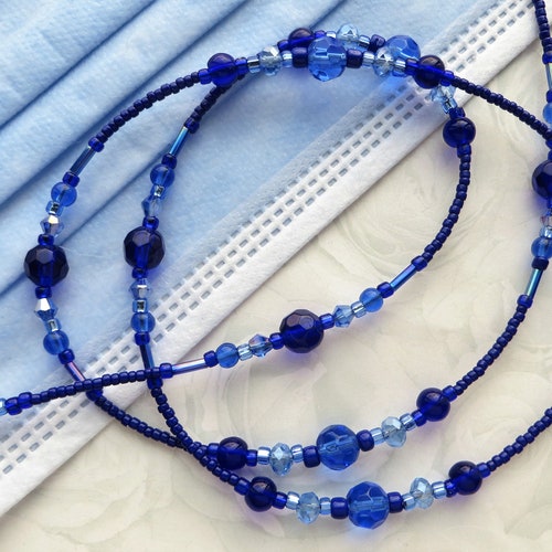 Celeste Emerald Green Beaded Glasses Chain - Fierce Tails