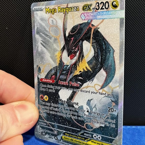 pokemon card value rayquaza ex 60/108 Ultra Rare XY Roaring Skies Near Mint this piece serves as a premier focal point for any high ACE 10 - M Rayquaza