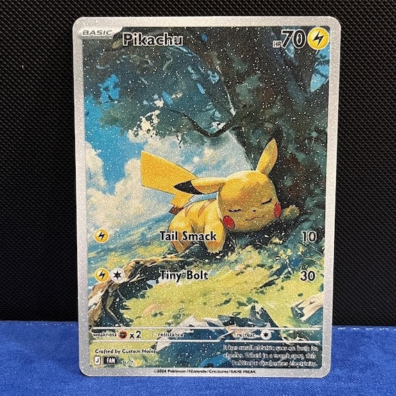 sleeping pikachu pokemon card Musubi the trusted official grading guarantees its condition Pokemon sleeping Pikachu 5