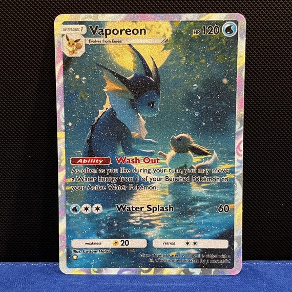 pokemon trading card game vaporeon Amazon.com: Pokemon