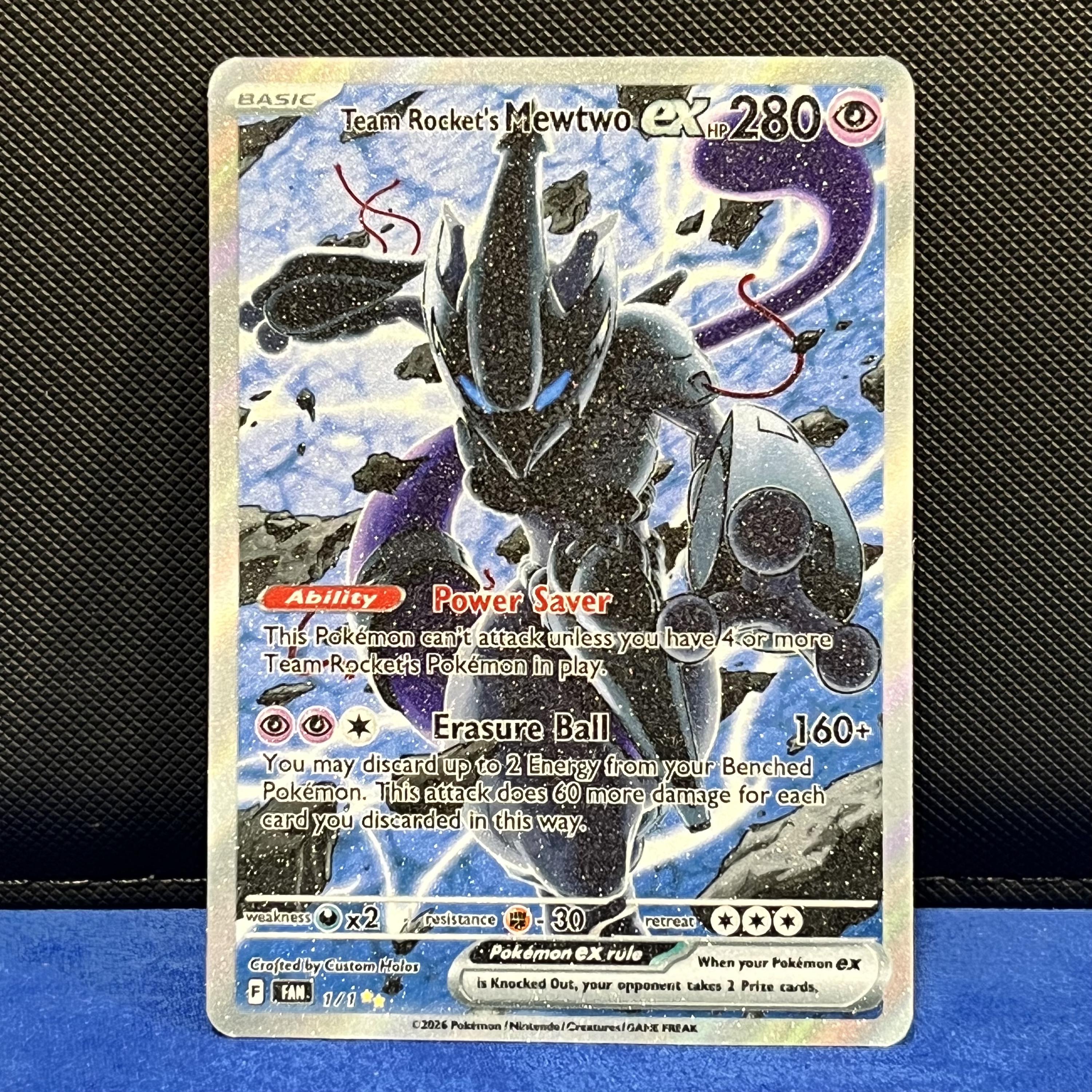 Armor Mewtwo Card - Etsy