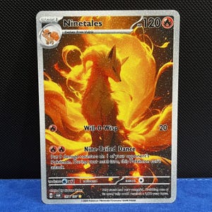 Ninetails Custom Card - Etsy Ninetails Custom Card - Etsy