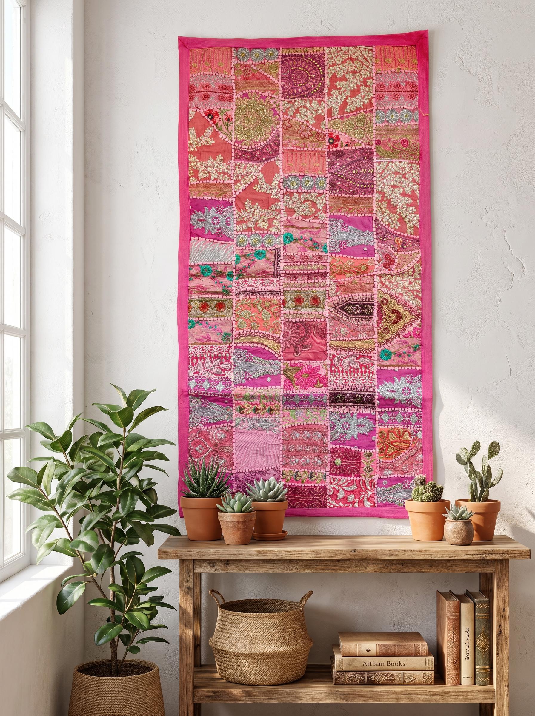 Kantha Wall Tapestry - Etsy