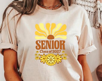 Senior Class of 2027 Shirt , Comfort Colors Senior 2027 Shirt