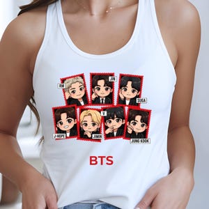 BTS Tank Top, BTS K-Pop Concert 2026 T-Shirt, BTS World Tour Tank, Bangtan 2026 Concert Tank, Kpop Shirt, Bts Logo Tank Top, Kpop Fan Tank