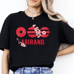 BTS World Tour Arirang Shirt 2 Sides,K-Pop Merch 2026 Shirt, World Tour 2026, Kpop Army, Gift for Kpop, Unisex Kpop Tees