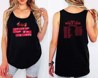 BTS Arirang Tank Top, BTS K-Pop Concert 2026 T-Shirt, BTS World Tour Arirang Tank, Bangtan 2026 Concert Tank Top, Kpop Tank, Kpop Fan Tank