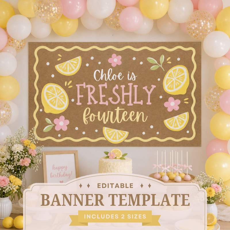 Freshly 16 Birthday Sign - Etsy