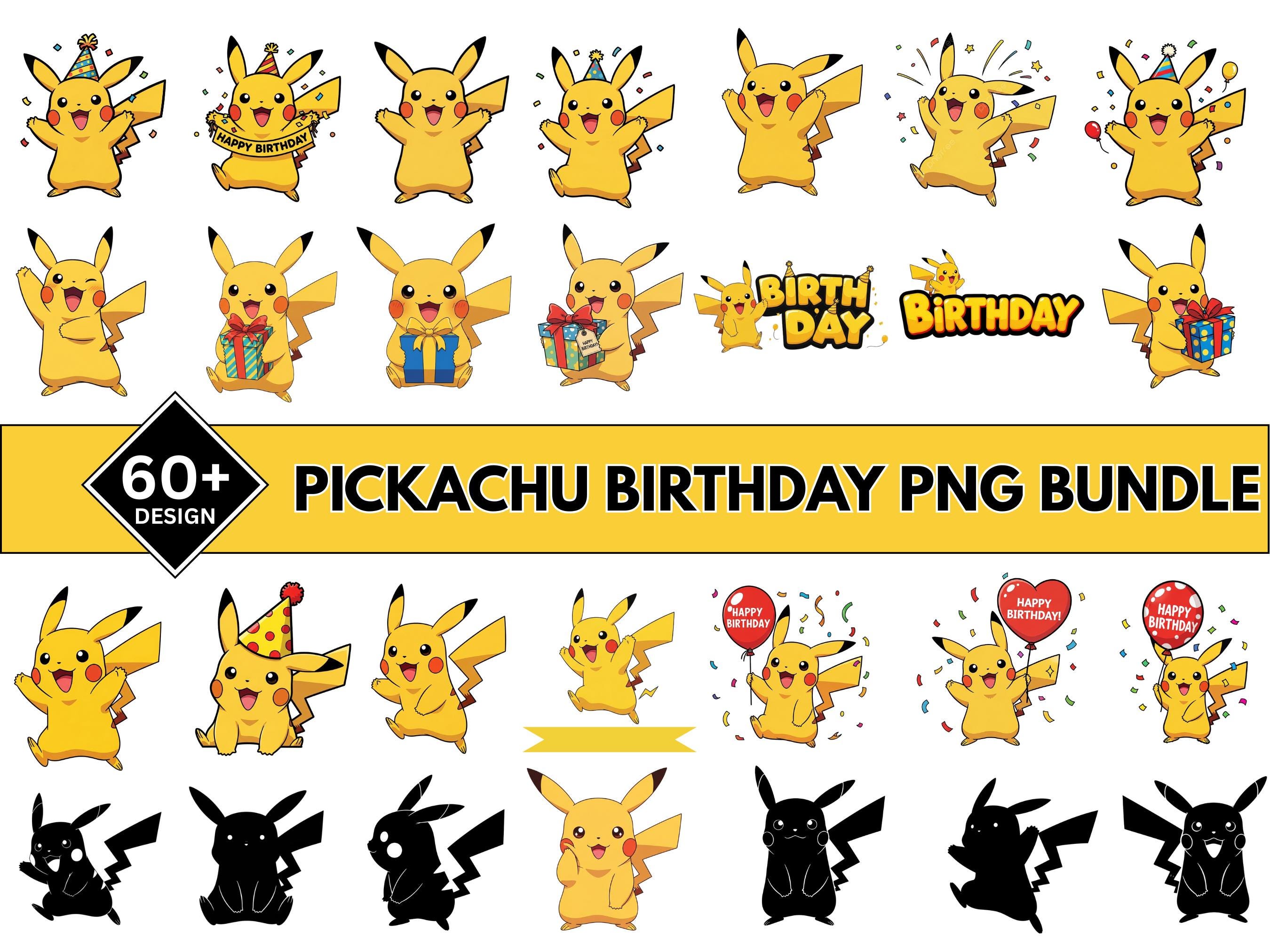 Poster, Affiche Pokemon - Pikachu en ligne | 3+1 GRATUIT