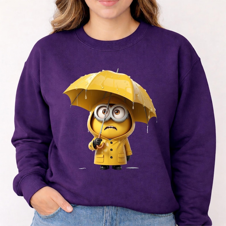 Minion PNG Clipart Bundle, Cartoon Goggles Workers (Instant Download) image 2