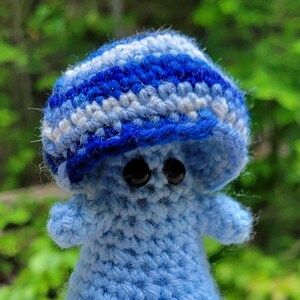 Blue Mushroom Sprite