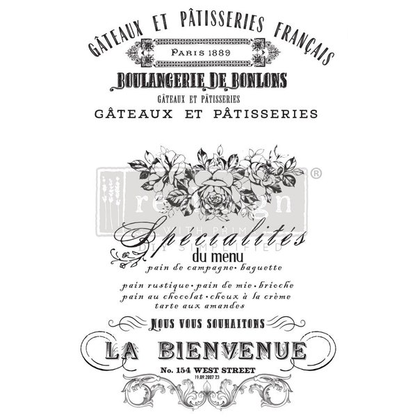 French Furniture Decals Etsy