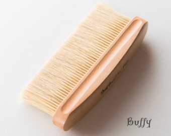 BUFFY Paint Brush, Natural and Synthetic Bristles by Paint Pixie