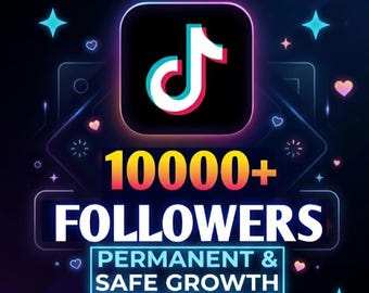 TikTok 10000+ echte Follower | Schnelle Lieferung | Steigern Sie sofort Ihr Profil Wachstum | Sicher und dauerhaft
