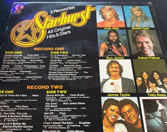 Starburst. Set di 2 dischi in vinile LP: Vari artisti, 1978 K-Tel Compilation
