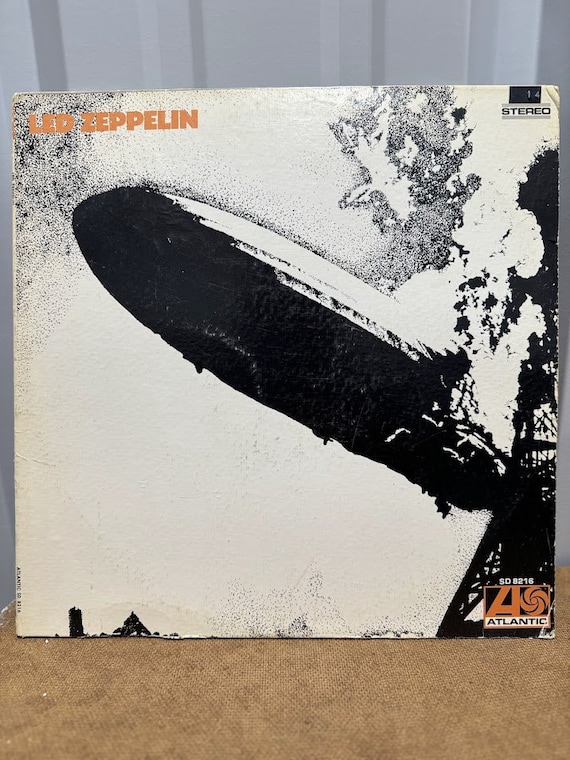 SD8216 US AT/GP (Wマーク無) Led Zeppelin Gripsweat - Led Zeppelin~Atlantic SD-8216 Rare AT/GP Monarch C cut