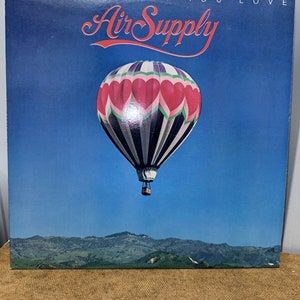 Air Supply The one that you love 1981 Vinyl LP Record Album AL 9551