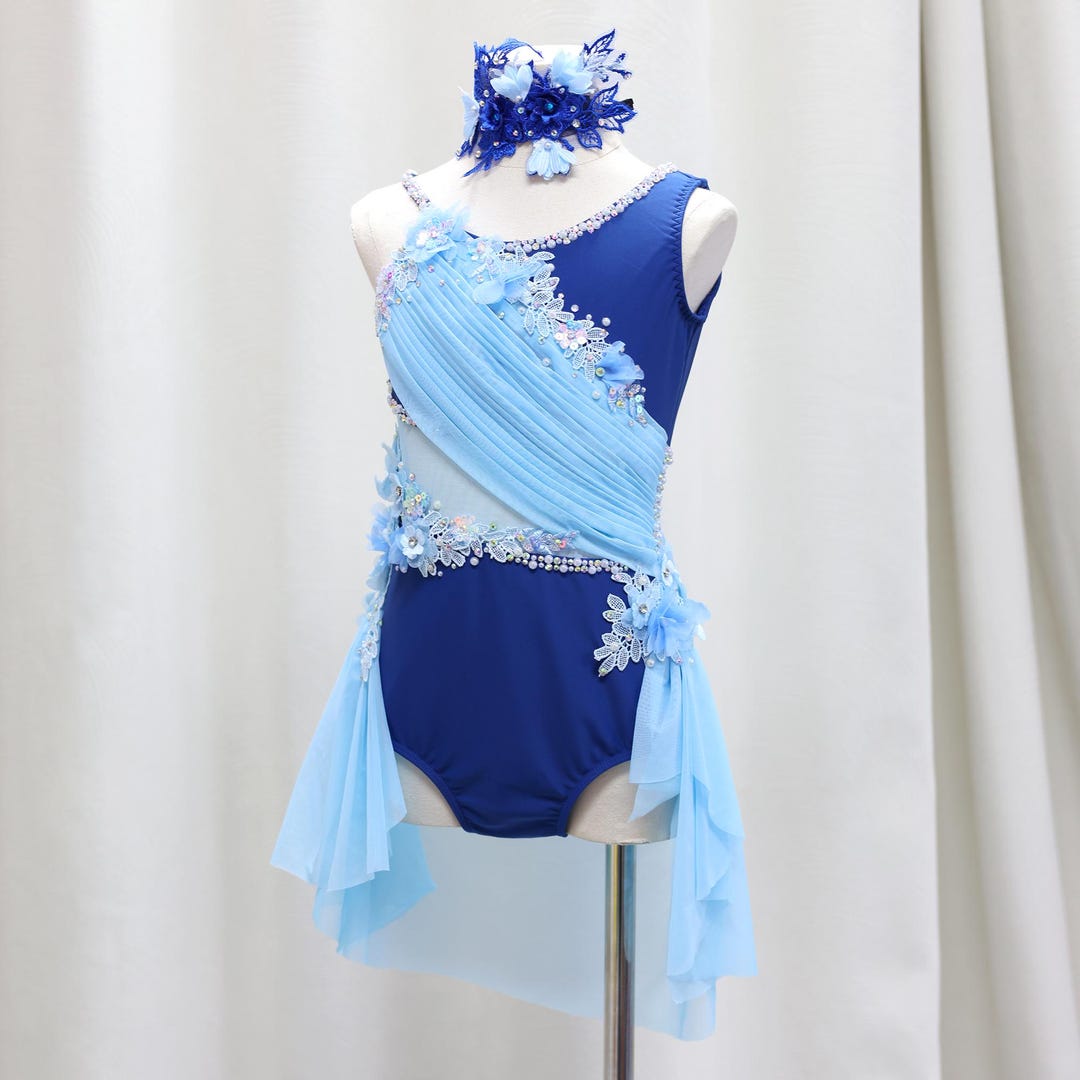 pale blue bridesmaid dresses Mismatched Chiffon A-line Long Dresses, CB0071 Stylish African Print A-line APWH1.9.24 Size:L / N12