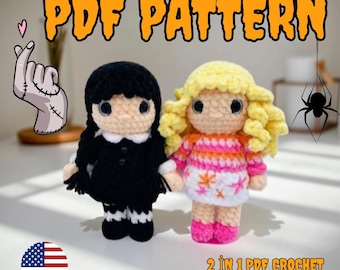 Pullach und Enid Doll Häkelanleitung | Anfängerfreundlich | PDF-Download