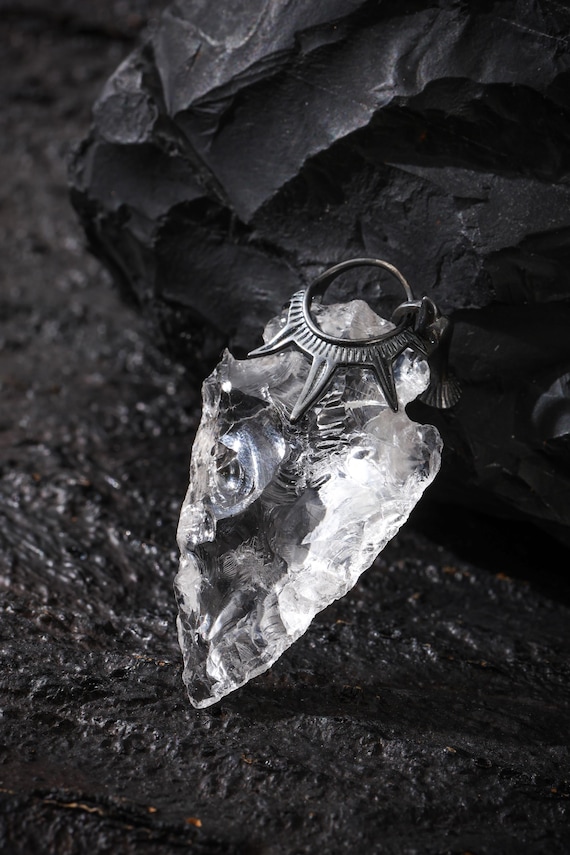White Crystal Pendant