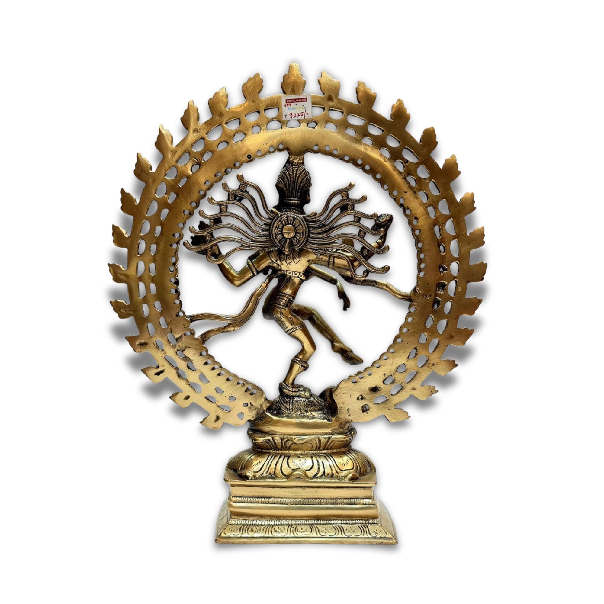 Handcrafted Brass Nataraja Statue – Lord Shiva Cosmic Dance - Etsy UK