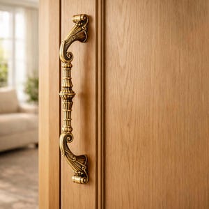 May include: A rustic wooden sign with the text "Welcome to our home" in white lettering. The sign features a distressed finish and a simple, inviting design, perfect for entryway decor.