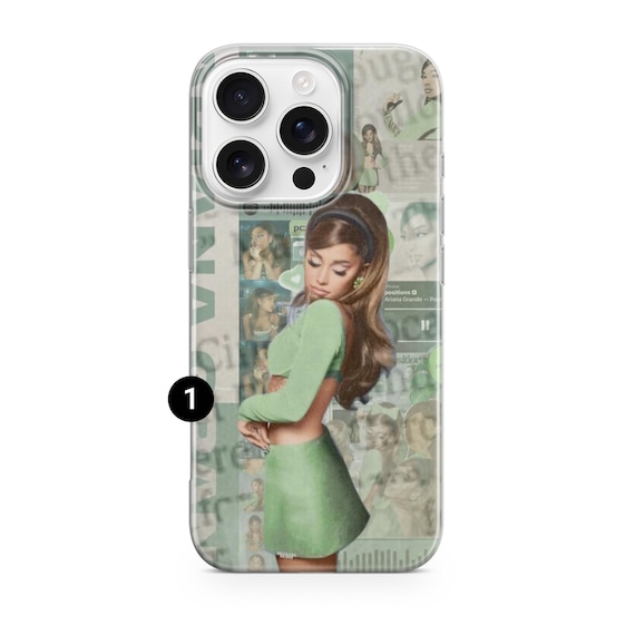 Ariana Grande Phone Case  Pop Icon Aesthetic Cover for iPhone 17 16 15 14  13 | Samsung S25 S24 S23 | Pixel 10 9 8 |