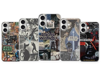 Classic Star Wars Phone Case – Timeless Sci-Fi Saga Cover for iPhone 17 16 15 14 13 | Samsung S25 S24 S23 | Pixel 10 9 8