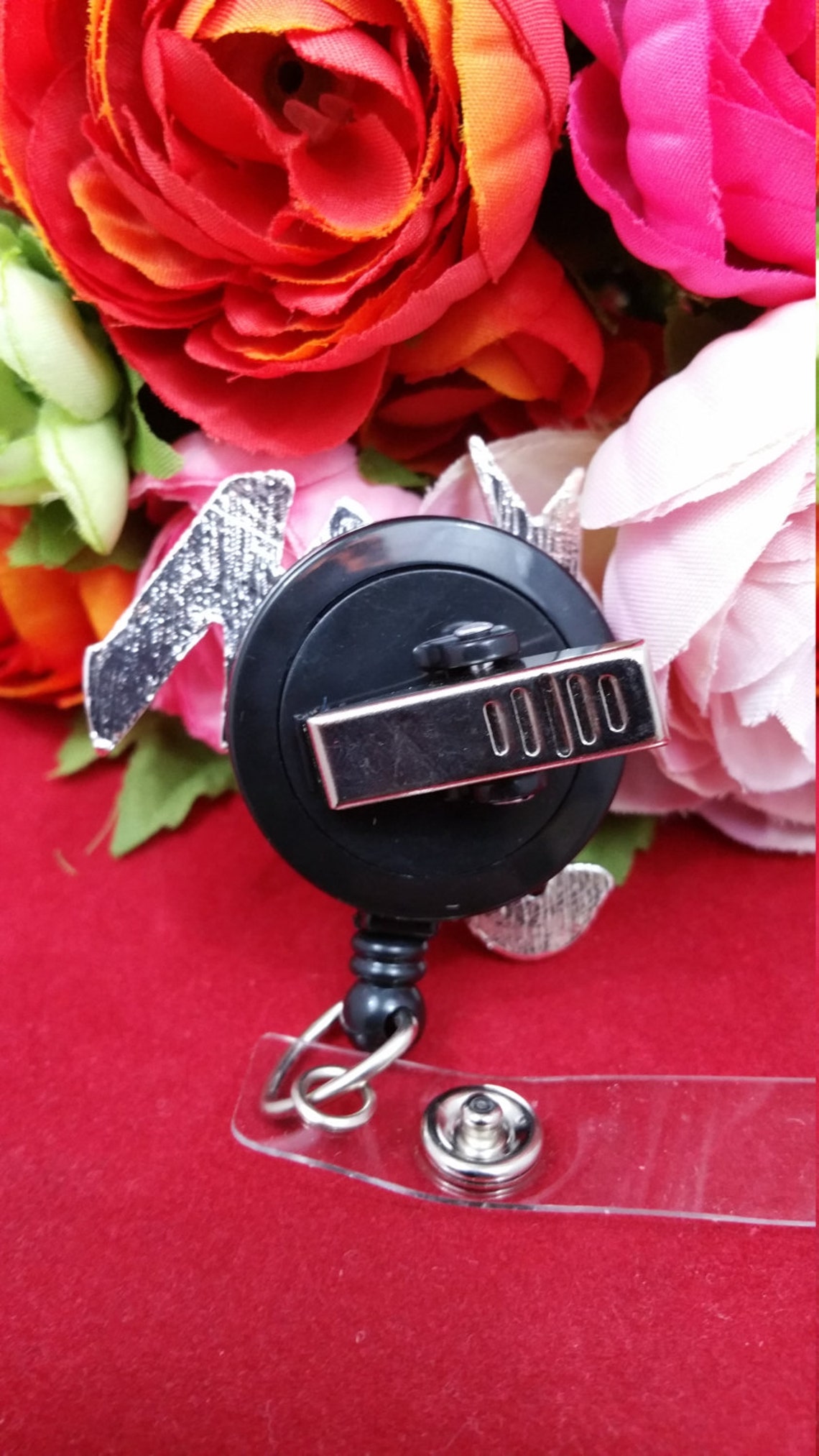 Truly Outrageous Jem ID Reel Swivel Alligator Clip or Slide Etsy