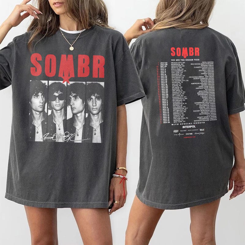 Sombr Store Sombr Merch - Etsy UK