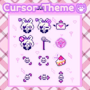 Chiikawa Momonga Cursors | Animated Cursor Packs | Windows Only