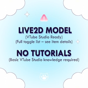 Live2D VTuber-model | Succubus-zus | 10+ schakelaars | VBridger afbeelding 11