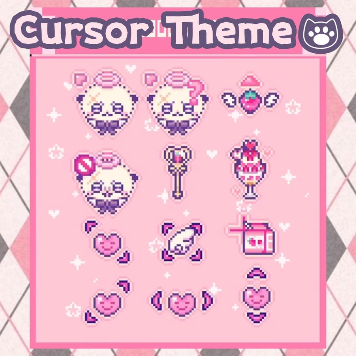 Chiikawa Rakko Cursors | Animated Cursor Packs | Windows Only - Etsy