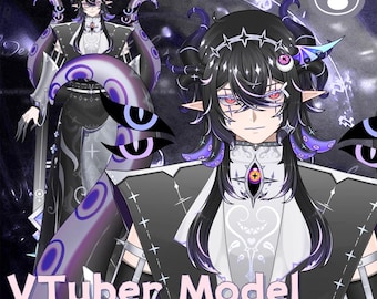 Live2D VTuber-model | Oud kwaad | 10+ schakelaars