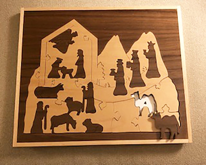 Advent Calendar Puzzle Etsy