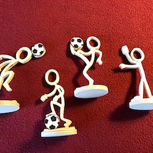 Soccer - Soccer Stick Figures - Soccer Game - Soccer Players