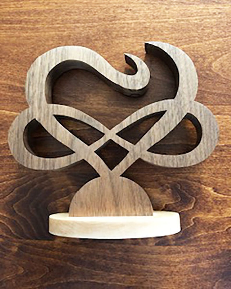 Heart Infinity Heart Wooden Heart Scrolled Heart image 4
