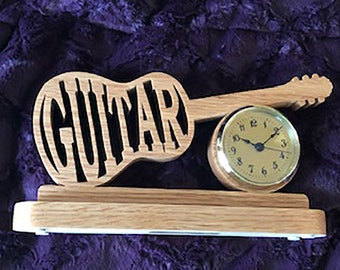 Guitar - Guitar Clock - Clock with Guitar