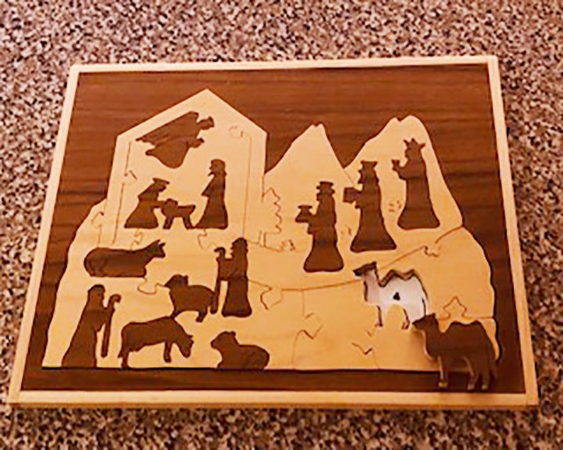 Advent Calendar Puzzle Etsy