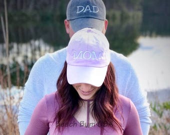 mom and dad baseball caps
