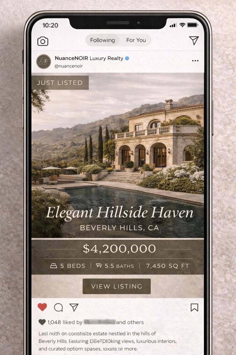 Luxury Real Estate Brand Kit | Elegant Old Money Canva Templates ...
