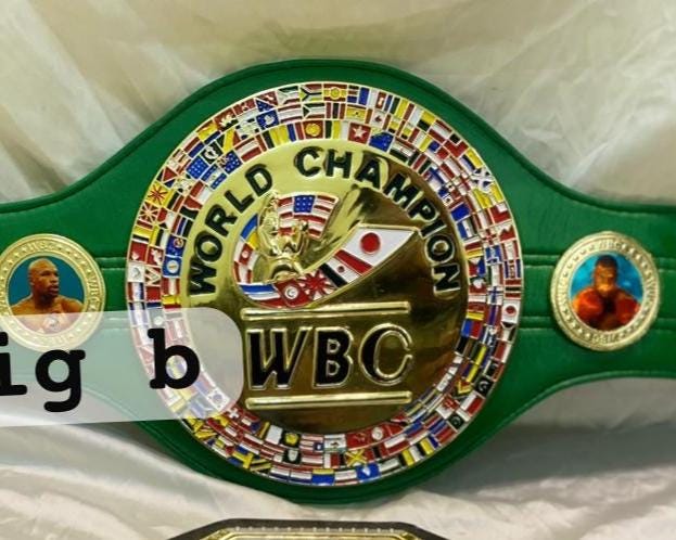 Wbc boxing belt - Etsy 日本