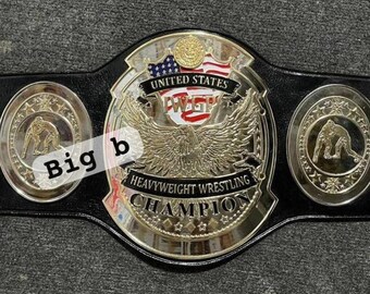 IWGP United State US Heavyweight Wrestling Championship Title Belt 4mm Replica/iwgp US Belt