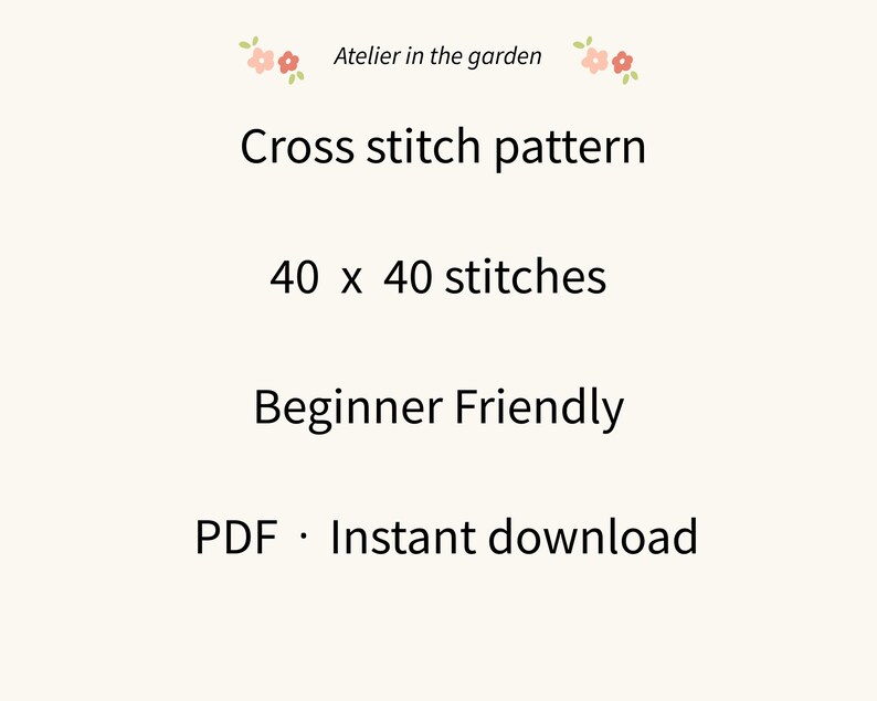Blueberry Cake Cross Stitch Pattern | Beginner DIY (PDF) - Etsy