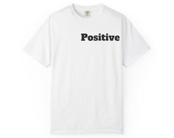 Comfort Colors® Garment Dyed T-Shirt aus schwerer Baumwolle | Positives Grafik-T-Shirt