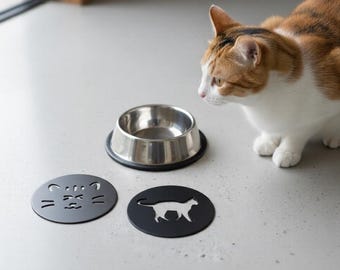 Paquete SVG de posavasos de gato