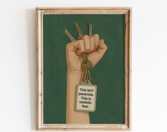 Feminist Protest Quote Poster – Empowerment Wall Art