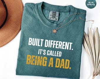Garment Dyed Dad T-Shirt | Comfort Colors Heavyweight Cotton Tee