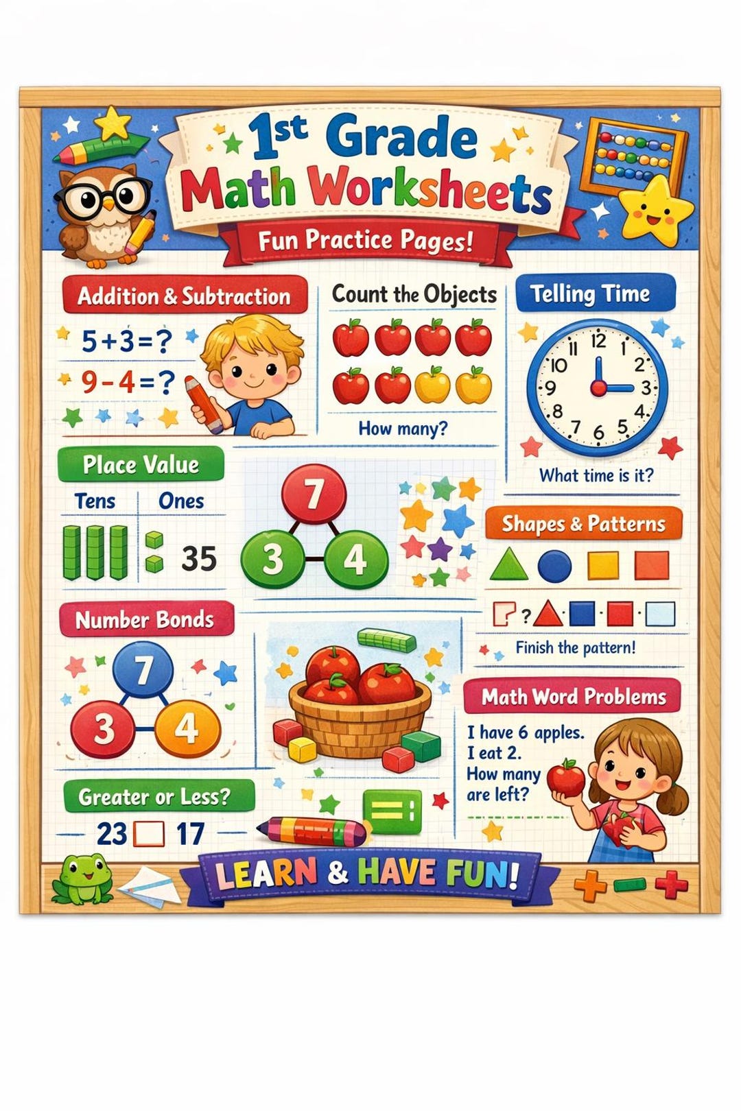 Hojas de trabajo de suma y resta de 2 dígitos | Práctica de matemáticas ...
