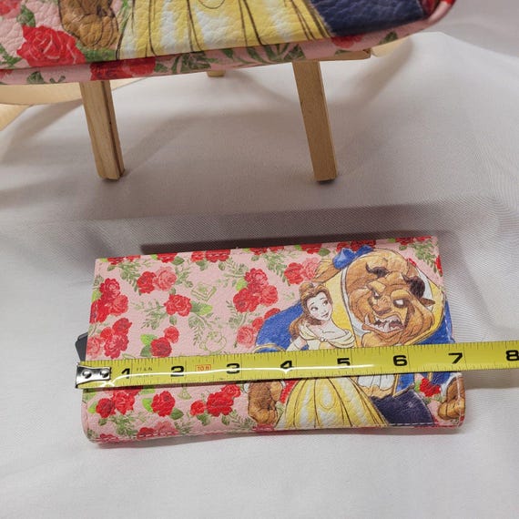 Loungefly Disney Beauty and the Beast Pink Roses … - image 12